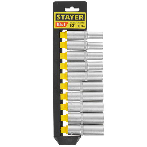 Купить Набор торцевых головок STAYER RSS 10LD  9012409. Характеристики, отзывы и цены в Донецке