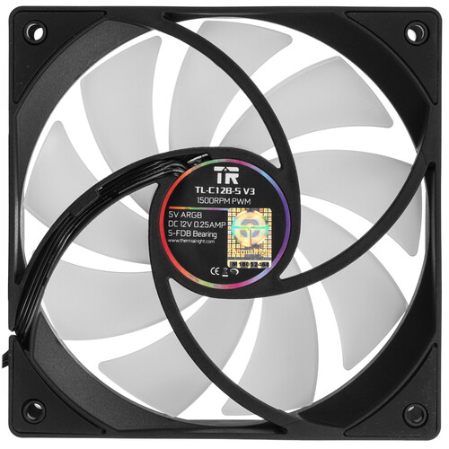 Купить Вентилятор Thermalright TL-C12B-S V3  черный  5615624. Характеристики, отзывы и цены в Донецке