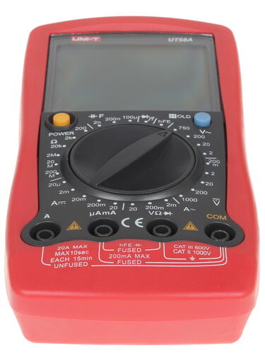 Купить Мультиметр UNI-T UT58A  1128054. Характеристики, отзывы и цены в Донецке