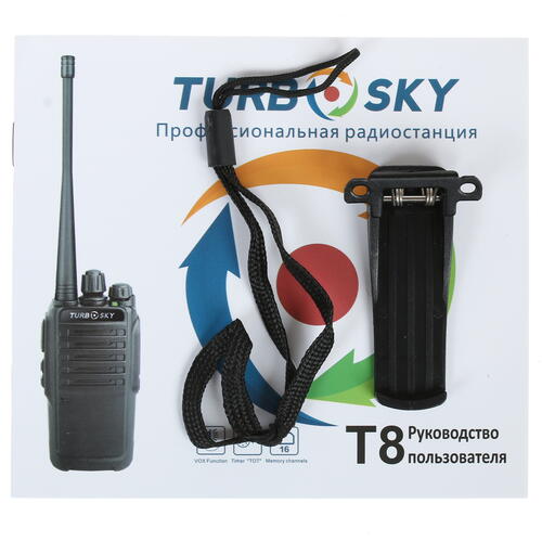 Купить Радиостанция TurboSky T8 черный  1383279. Характеристики, отзывы и цены в Донецке