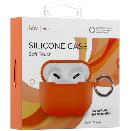 Купить Чехол vlp для Apple AirPods 3, Axxa AB-01, Deppa Air Nova, Kenshi AP-W03, оранжевый  4883625. Характеристики, отзывы и цены в Донецке