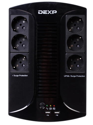 Купить ИБП DEXP HOME 650VA  1009832. Характеристики, отзывы и цены в Донецке