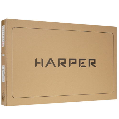 Купить 50" (126 см) Телевизор Harper 50Q770TS черный  9207653. Характеристики, отзывы и цены в Донецке