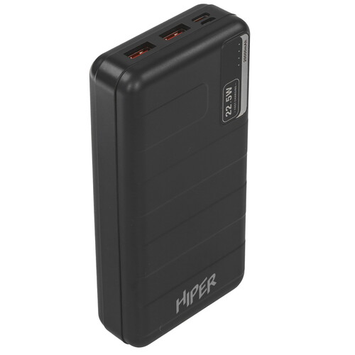 Купить Портативный аккумулятор HIPER STX 20000 черный  9242637. Характеристики, отзывы и цены в Донецке