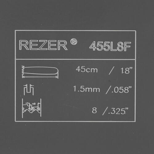 Купить Шина для цепной пилы Rezer Rancher 455 L 8 F  1075907. Характеристики, отзывы и цены в Донецке