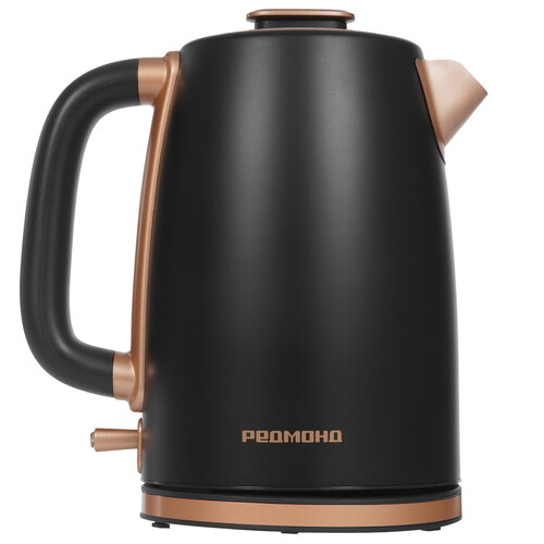 Купить Электрочайник РЕДМОНД KM240 черный  9168430. Характеристики, отзывы и цены в Донецке