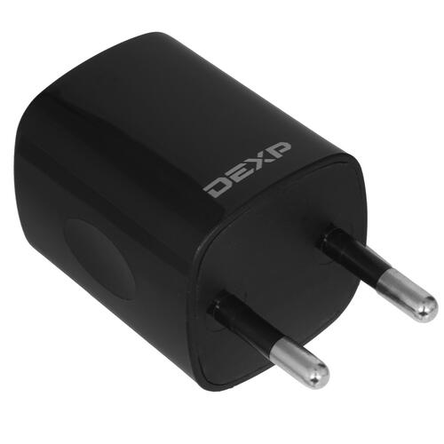 Купить Сетевое зарядное устройство DEXP IET002048 черный  1252642. Характеристики, отзывы и цены в Донецке