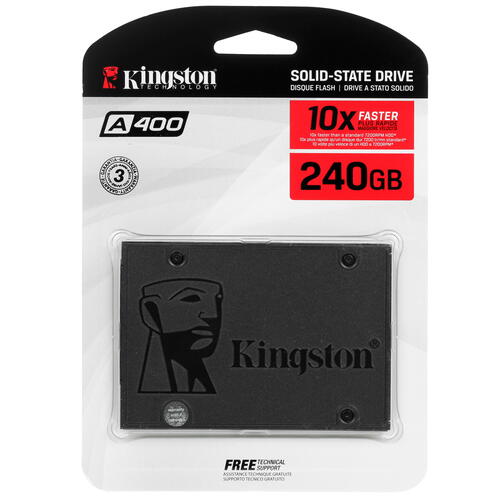 Купить 240 ГБ 2.5" SATA накопитель Kingston A400 [SA400S37/240G]  5046278. Характеристики, отзывы и цены в Донецке