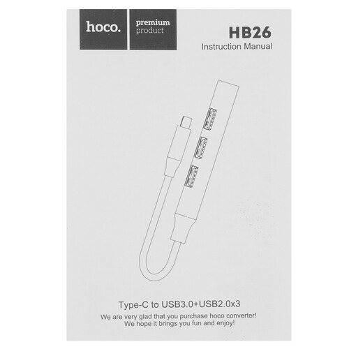 Купить USB-разветвитель Hoco HB26  9273141. Характеристики, отзывы и цены в Донецке