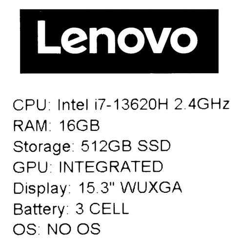 Купить 15.3" Ноутбук Lenovo IdeaPad Slim 3 15IRH10 серый  5632728. Характеристики, отзывы и цены в Донецке