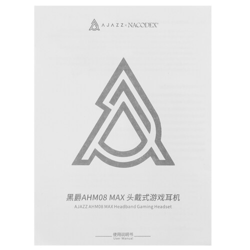 Купить Беспроводные/проводные наушники Ajazz AHM08 MAX черный 2025  9284031. Характеристики, отзывы и цены в Донецке