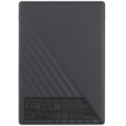 Купить 2 ТБ Внешний HDD WD My Passport [WDBYVG0020BBK-WESN]  5045800. Характеристики, отзывы и цены в Донецке