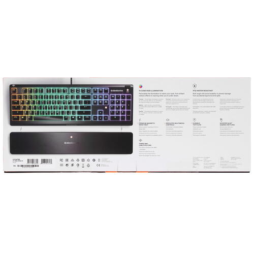 Купить Клавиатура  проводная SteelSeries Apex 3  5087824. Характеристики, отзывы и цены в Донецке