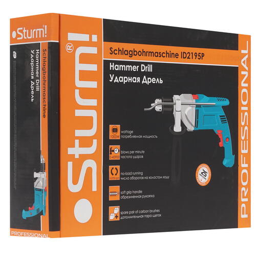 Купить Дрель  Sturm! ID2195P  1086037. Характеристики, отзывы и цены в Донецке