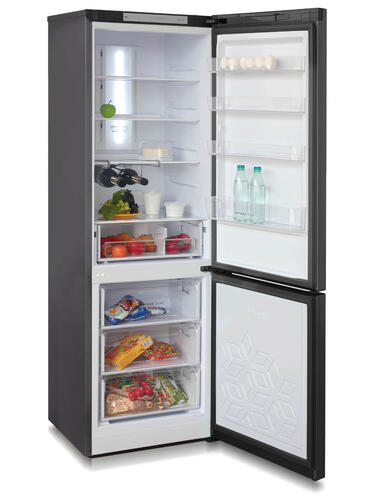 Купить Холодильник с морозильником   Бирюса W960NF серый  9055877. Характеристики, отзывы и цены в Донецке