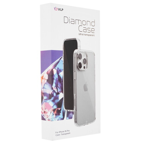 Купить Накладка  VLP Diamond Case для Apple iPhone 16 Pro прозрачный  5487047. Характеристики, отзывы и цены в Донецке