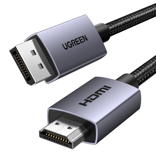 Купить Кабель однонаправленный Ugreen DisplayPort - HDMI, 3 м  9252786. Характеристики, отзывы и цены в Донецке