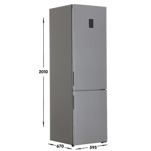 Купить Холодильник с морозильником   Samsung RB37A5200SA/WT серебристый  5321067. Характеристики, отзывы и цены в Донецке