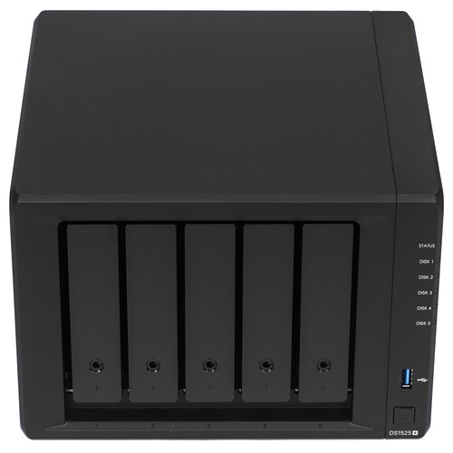 Купить Сетевое хранилище (NAS) Synology DiskStation DS1525+  5640463. Характеристики, отзывы и цены в Донецке