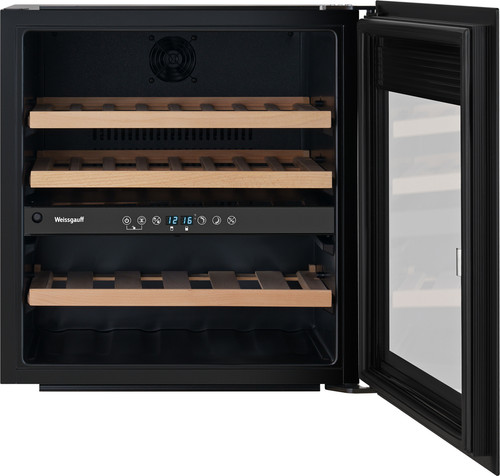 Купить Встраиваемый винный шкаф Weissgauff WWCI-36 DB DualZone черный  9112684. Характеристики, отзывы и цены в Донецке