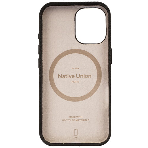 Купить Накладка  Native Union (Re)Classic Case для Apple iPhone 16 черный  5474265. Характеристики, отзывы и цены в Донецке