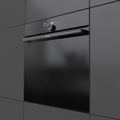 Купить Электрический духовой шкаф Gorenje GO66E Pizza350C черный  9179715. Характеристики, отзывы и цены в Донецке