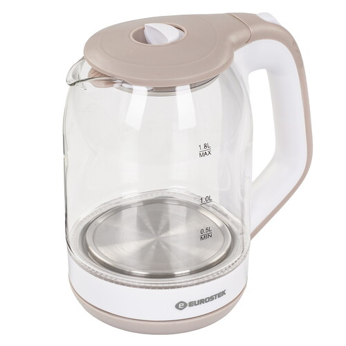Купить Электрочайник Eurostek EEK-3014 бежевый  9254723. Характеристики, отзывы и цены в Донецке
