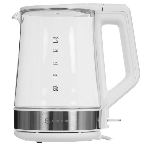 Купить Электрочайник Evolution KG19171 белый  9990013. Характеристики, отзывы и цены в Донецке