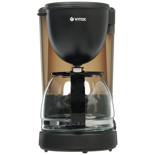 Купить Кофеварка капельная Vitek VT-1500 черный  8156749. Характеристики, отзывы и цены в Донецке
