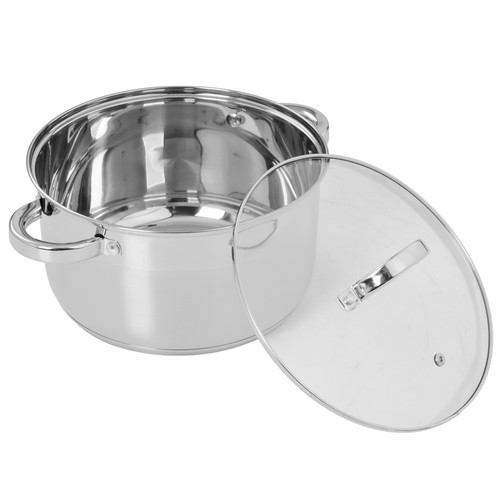 Купить Кастрюля Appetite Rondy SH07603 6 л 24 см серый  9294716. Характеристики, отзывы и цены в Донецке