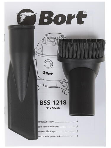 Купить Строительный пылесос  Bort BSS-1218  1191575. Характеристики, отзывы и цены в Донецке