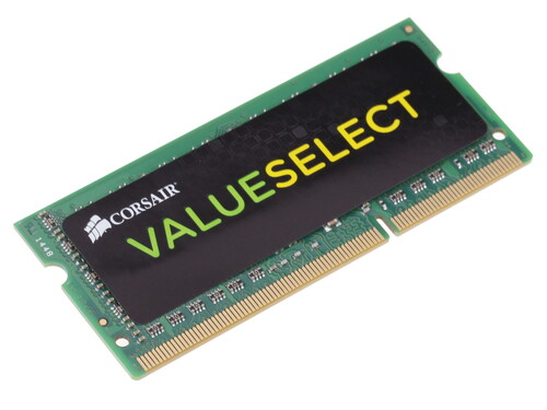 Купить Оперативная память SODIMM Corsair ValueSelect [CMSO8GX3M1C1600C11] 8 ГБ  0198717. Характеристики, отзывы и цены в Донецке