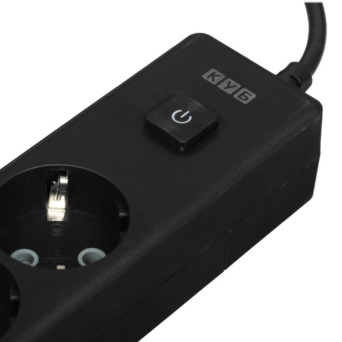 Купить Удлинитель Power Cube PC-6B-2M черный  9196397. Характеристики, отзывы и цены в Донецке