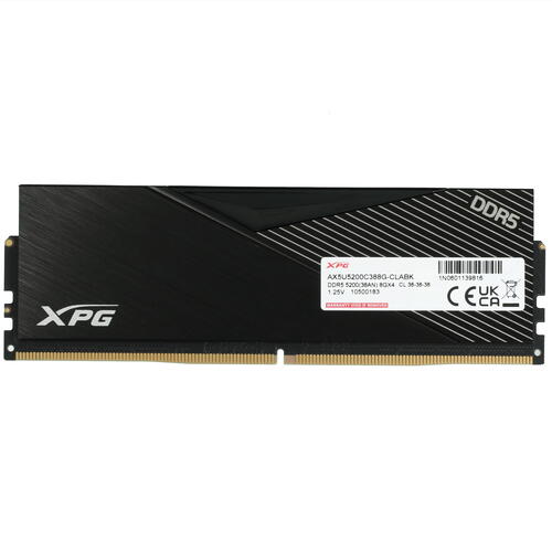 Купить Оперативная память ADATA XPG Lancer [AX5U5200C388G-CLABK] 8 ГБ  5096475. Характеристики, отзывы и цены в Донецке