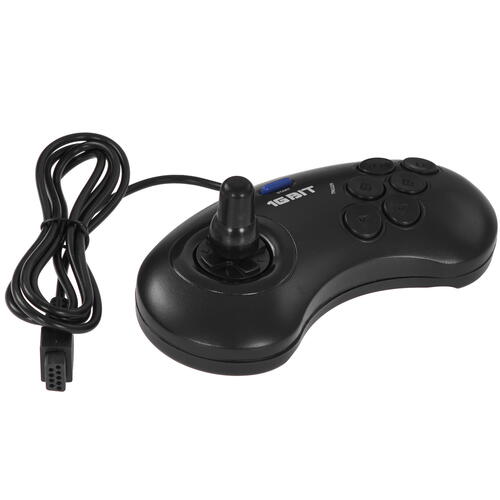 Купить Геймпад проводной Retro Genesis Arcade Max черный  5076012. Характеристики, отзывы и цены в Донецке