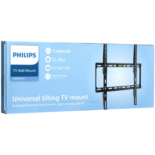 Купить Кронштейн для ТВ Philips SQM4441/56 черный  5612480. Характеристики, отзывы и цены в Донецке