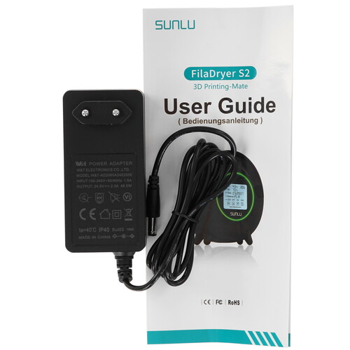 Купить Сушильная камера для филамента Sunlu Мини 2 черый  9216744. Характеристики, отзывы и цены в Донецке
