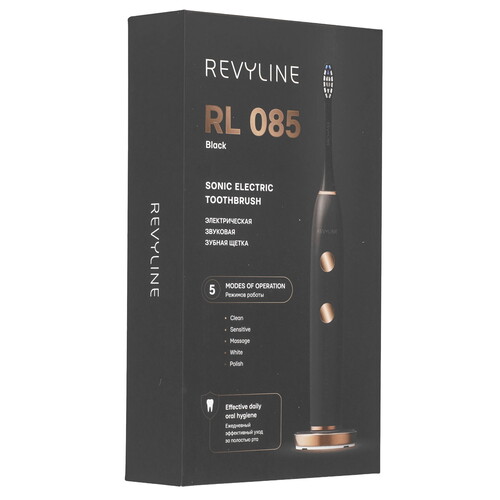 Купить Электрическая зубная щетка Revyline RL 085 черный  5486245. Характеристики, отзывы и цены в Донецке