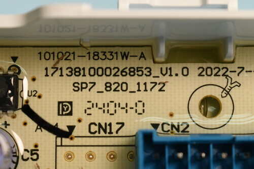 Купить Плата (Main) для стиральной машины DEXP WM-E712DMA [17138100029920]  9098581. Характеристики, отзывы и цены в Донецке