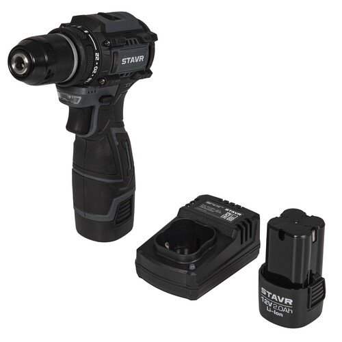 Купить Дрель-шуруповерт Stavr SDD 12BL-2K  5486566. Характеристики, отзывы и цены в Донецке