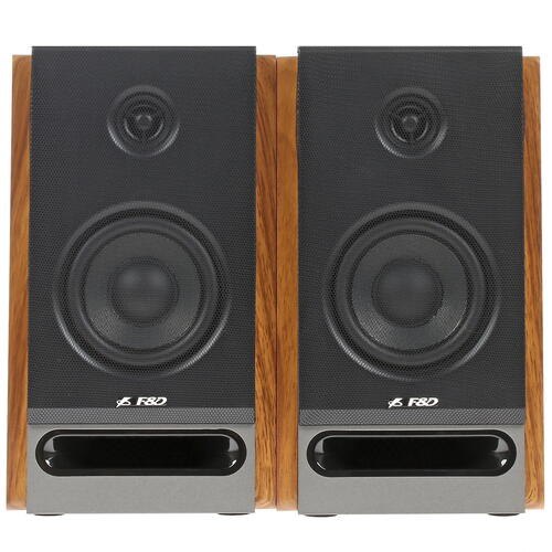 Купить Колонки F&D R27BT коричневый  1657500. Характеристики, отзывы и цены в Донецке