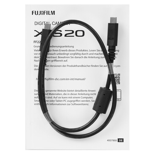 Купить Беззеркальный фотоаппарат Fujifilm X-S20 Body черный  5457703. Характеристики, отзывы и цены в Донецке