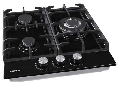 Купить Газовая варочная поверхность Nordfrost HS 4532 B  9021333. Характеристики, отзывы и цены в Донецке