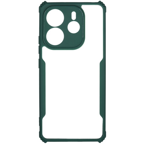 Купить Накладка  BoraSCO Sky Case для Xiaomi Redmi Note 14 зеленый/прозрачный  5615209. Характеристики, отзывы и цены в Донецке