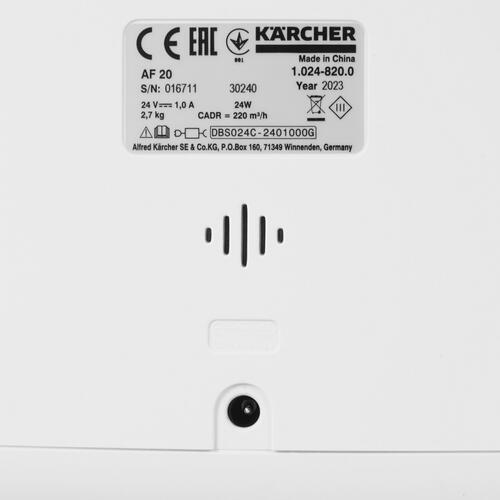 Купить Очиститель воздуха Karcher AF 20 белый  9026220. Характеристики, отзывы и цены в Донецке