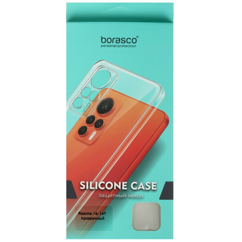 Купить Накладка  BoraSCO для realme 14/ 14T прозрачный  5622594. Характеристики, отзывы и цены в Донецке