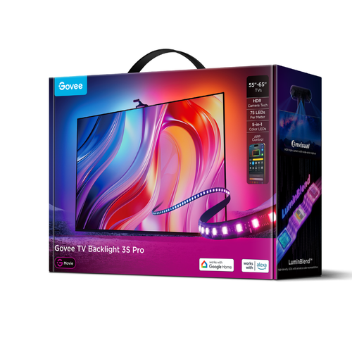 Купить Светодиодная лента Govee Three-camera TV Backlight 3 Pro  5647445. Характеристики, отзывы и цены в Донецке