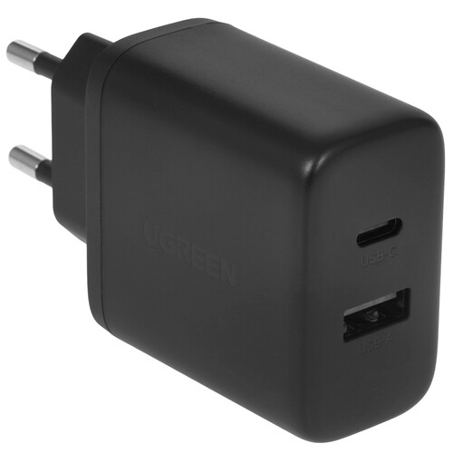 Купить Сетевое зарядное устройство Ugreen X227 черный  9234185. Характеристики, отзывы и цены в Донецке