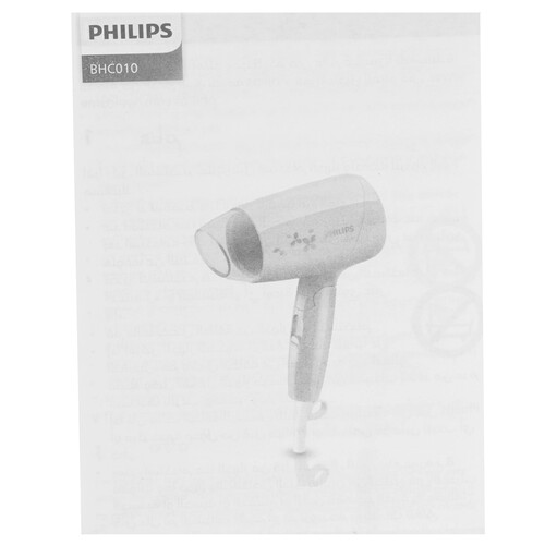 Купить Фен Philips BHC010/10 черный  9189063. Характеристики, отзывы и цены в Донецке