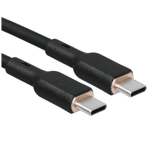 Купить Кабель круглый Aukey USB Type-C - USB Type-C черный 1 м  5607776. Характеристики, отзывы и цены в Донецке